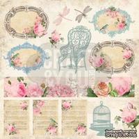 Лист скрапбумаги от Craft and You Design - Vintage Time, 30х30 см, CP-VT07 - ScrapUA.com