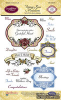 Акриловые штампы от JustRite - Vintage Rose Medallions