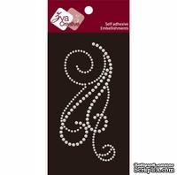 Украшение из жемчуга от Zva Creative - Flourish - white pearl, цвет белый
