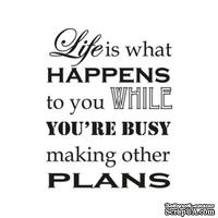 Акриловый штамп Marianne Design - Clear Stamp - Life is what happens