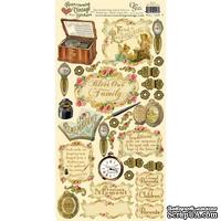 Набор наклеек Crafty Secrets - Fond Recollections - Heartwarming Vintage Cardstock Stickers - ScrapUA.com