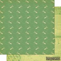 Лист скрапбумаги Cosmo Cricket - SNIP SNIP - MATERIAL GIRL - 30х30 см, двусторонний
