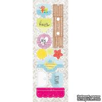 Лист высечек от Lemon Owl - Cozy Winter, Die Cuts #01RU, 10x30 см, 403123