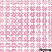 Лист скрапбумаги от Lemon Owl - Cozy Winter, Mittens, 30x30 см, 403108