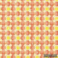Лист скрапбумаги от Lemon Owl - Cozy Winter, Mulled wine, 30x30 см, 403112