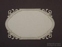 Чипборд от Dusty Attic - Framed Journal Box-oval