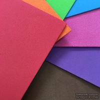 Вспененная резина декоративная от Dovecraft - Brights, A5, 8 листов разного цвета