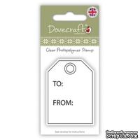 Штамп от  Dovecraft - Gift Tag - ScrapUA.com