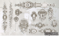 Молды от IOD - Lock & Key 6x10 Decor Moulds™, 15x26 см