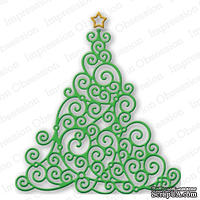 Нож от Impression Obsession - Swirly Christmas Tree