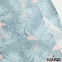 Ламинированный хлопок от Dailylike - Charming: flamingo - ScrapUA.com