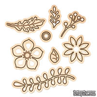 Ножи от Spellbinders - Floral Four Die Set - Small Die of the Month Club