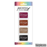 Набор архивных чернил Ranger - Archival Mini Ink Pads - Kit 2