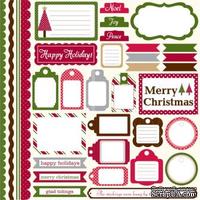 Наклейки от Echo Park-D&amp;S Christmas - ScrapUA.com