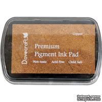 Штемпельная подушечка Dovecraft Pigment Ink Pads - Copper, цвет медный