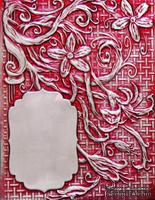 Папка для тиснения от Spellbinders - Floral Labels Four