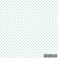 Лист веллума в голубой горошек от Echo Park Vellum Pack - Blue Eggs, 30х30 см - ScrapUA.com