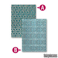Папки для тиснения от Spellbinders - Patchwork, 2 шт - ScrapUA.com