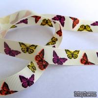 Лента Eyelet Outlet - Butterfly Ribbon, ширина 15 мм, длина 90 см