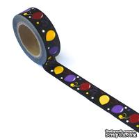Бумажный скотч Eyelet Outlet - Balloon Washi Tape, 10 м х 15 мм - ScrapUA.com