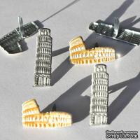 Набор брадсов Eyelet Outlet - Colosseum & Pisa Brads, 12 штук