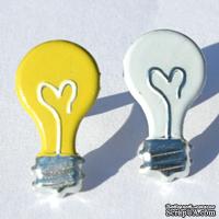 Набор брадсов Eyelet Outlet - Light Bulb Brads, 12 штук