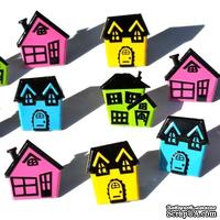 Набор брадсов Eyelet Outlet - House Brads, 12 шт