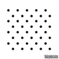 Акриловый штамп Background Stamp F003 Фон в горошек, размер 4,3 * 4 см - ScrapUA.com