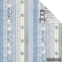 Лист двусторонней скрапбумаги Fabscraps - Shabbylicious Double-Sided Cardstock - Shabby Mix, 30х30 см