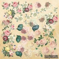 Лист для вырезания Letters of love, ТМ Фабрика Декору - ScrapUA.com