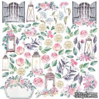 Лист с картинками для вырезания Shabby love, ТМ Фабрика Декора