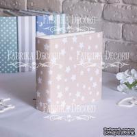 Заготовка альбома в мягкой обложке Бежевые звезды, TM Fabrika Decoru