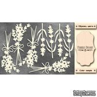 Набор чипбордов TM Fabrika Decoru Lavender Provence 2, FDCH-285, цвет молочный