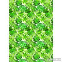 Оверлей Green wild tropics 21х29,7 см, ТМ Фабрика Декора - ScrapUA.com