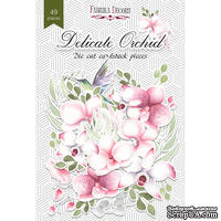 Набор высечек, коллекция Delicate Orchid, 49 шт., ТМ Фабрика Декора - ScrapUA.com