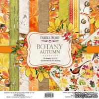 Набор скрапбумаги Botany autumn redesign 30,5x30,5см, ТМ Фабрика Декора - ScrapUA.com