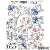 Набор наклеек Tender orchid, ТМ Фабрика Декора - ScrapUA.com