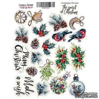 Набор наклеек (стикеров) 051 - The spirit of Christmas, ТМ Фабрика Декора - ScrapUA.com