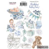 Набор наклеек (стикеров) 072 Shabby baby boy redesign, ТМ Фабрика Декора - ScrapUA.com