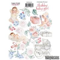 Набор наклеек (стикеров) 075 Shabby baby girl redesign 1, ТМ Фабрика Декора - ScrapUA.com
