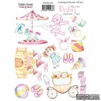 Набор наклеек (стикеров) 16шт My cute Baby elephant girl 238, ТМ Фабрика Декора - ScrapUA.com
