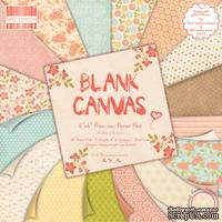 Набор бумаги от First Edition Blank Canvas, 30x30 см, 16 листов