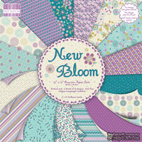 Набор бумаги для скрапбукинга First Edition - New Bloom, 48 листов, размер 30х30см. - ScrapUA.com