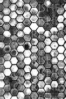 Акриловый штамп от Flourishes -  HONEYCOMB, 10x15 см. - ScrapUA.com