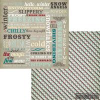 Лист двусторонней скрапбумаги Fancy Pants - Timbergrove Elements Paper, 30х30 см