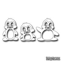 Лезвие Frantic Stamper - Precision Die - Penguin Family  - ScrapUA.com