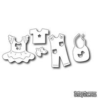 Лезвие Frantic Stamper - Precision Die - Baby Clothes Icons - Детская одежда - ScrapUA.com