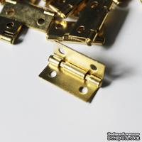 Петля полуповоротная, 90 градусов,  19х15мм, 1 деталь - ScrapUA.com
