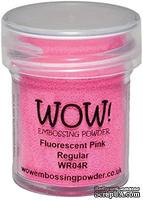 Пудра для эмбоссинга Wow Fluorescent Magenta - Regular, 15 мл - ScrapUA.com