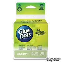 Клеевые капли Glue Dots - Mini - Roll, 300 штук, 5 мм, в рулоне